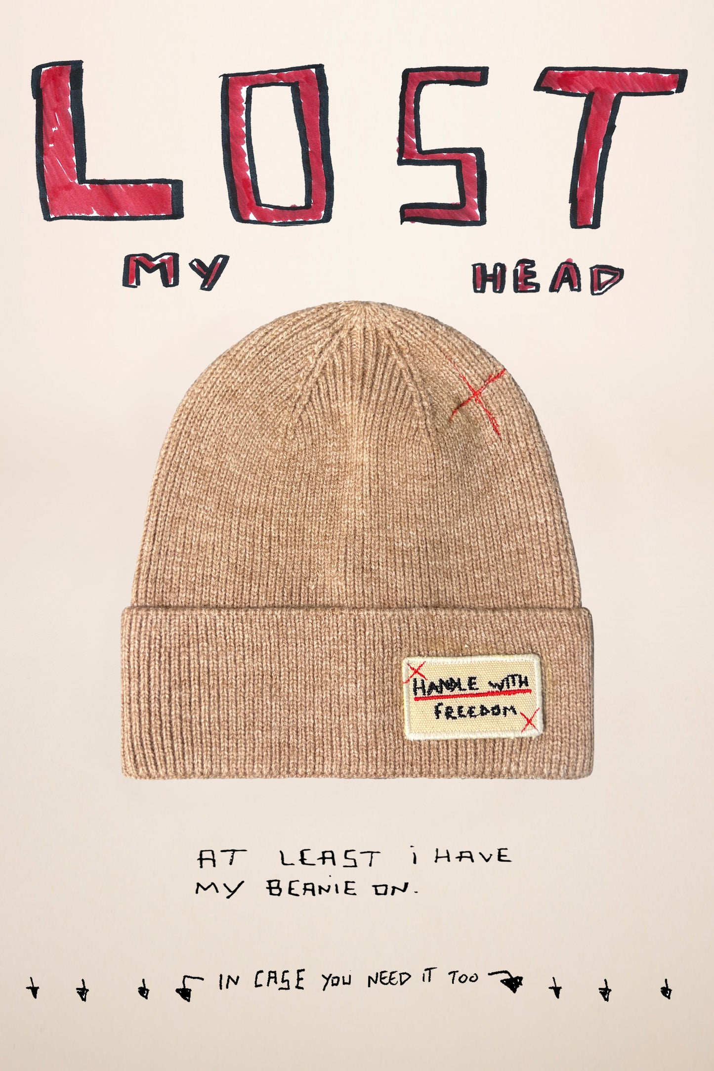 BROWN BEANIE