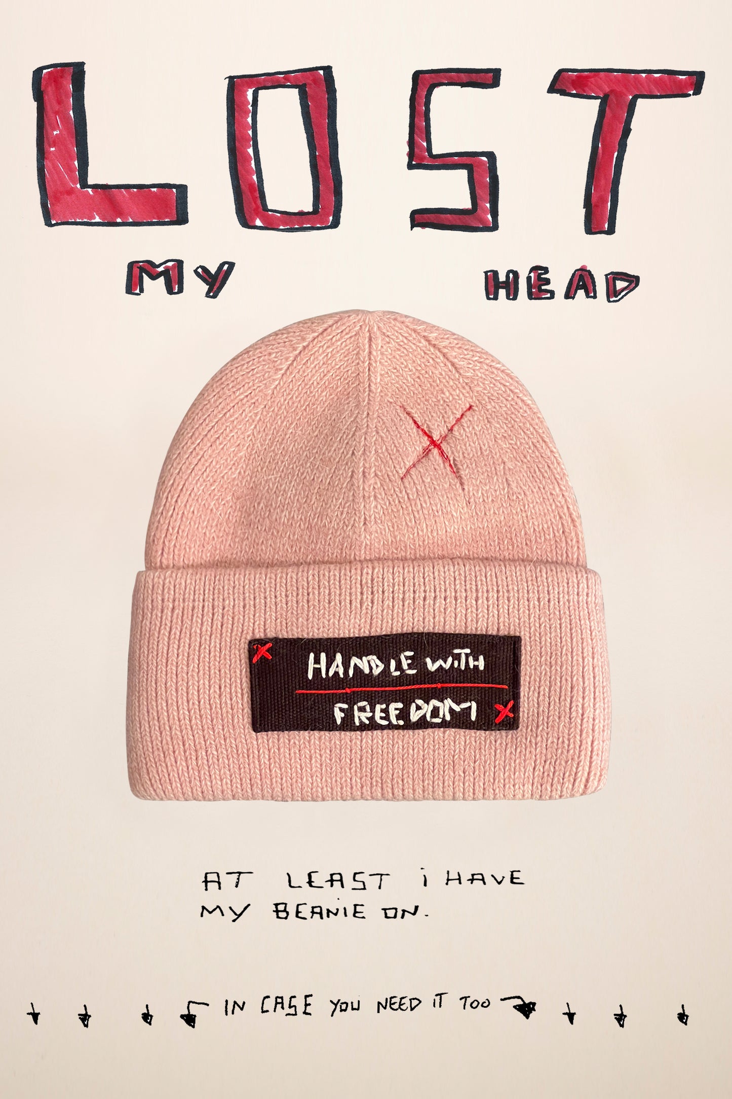 PINK BEANIE