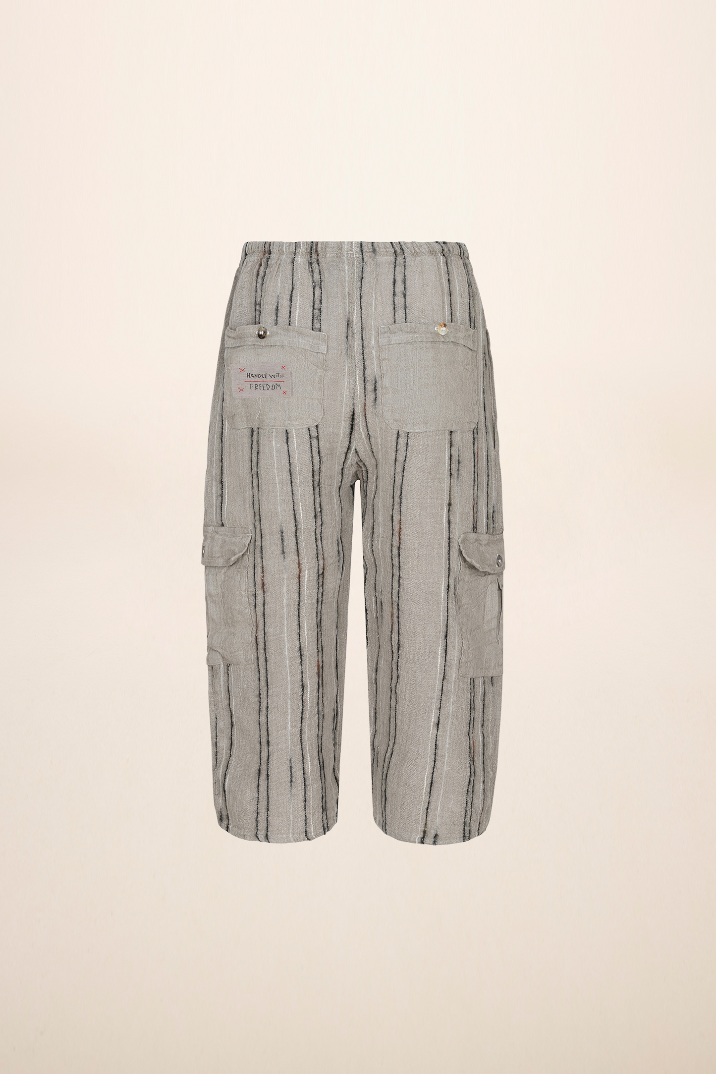 MAREMOTO STRIPED TROUSERS