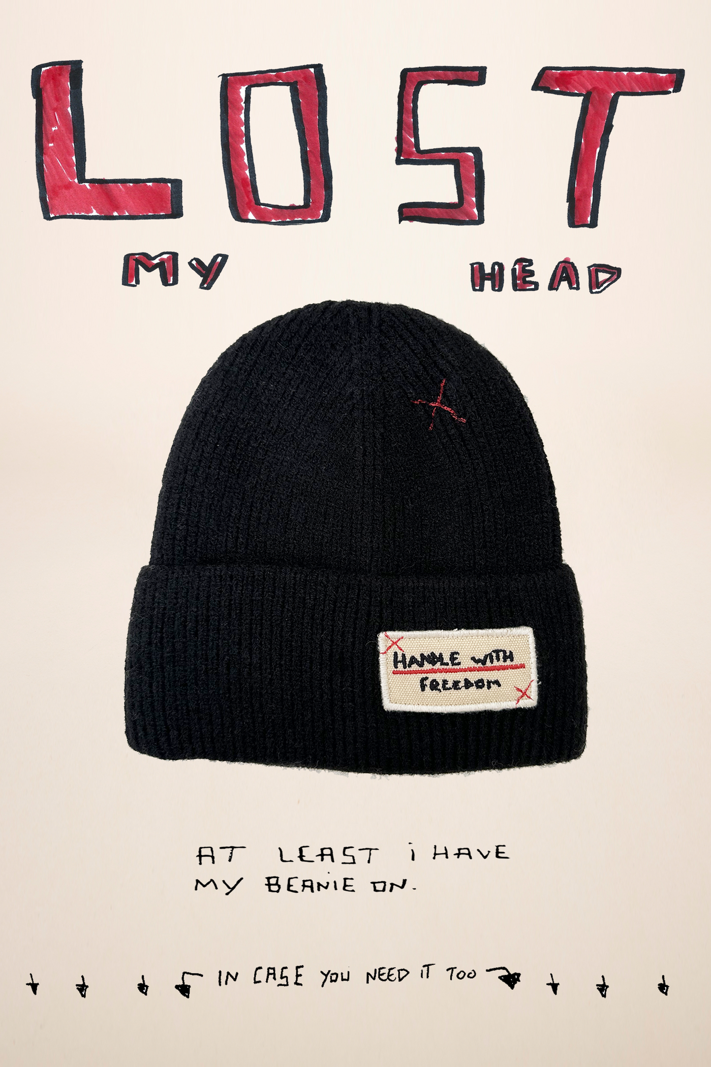 BLACK BEANIE