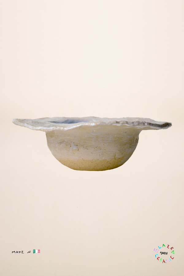 DEEP PLATE FLOWER CREAM